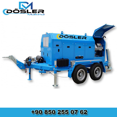 8 Ton Capacity Hydraulic Diesel Engine Capsten Cable Pulling Machine