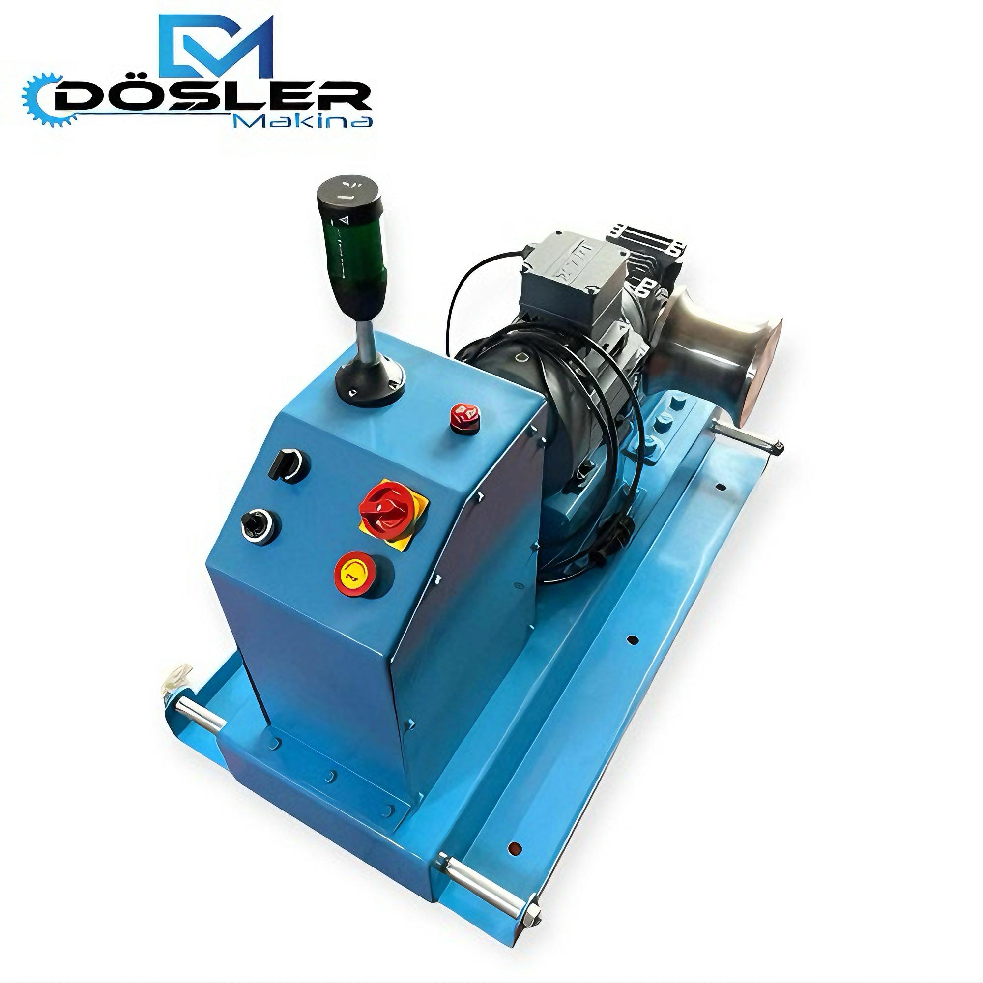 Industrial Cable Pulling Machine Manual Electric 50 kN